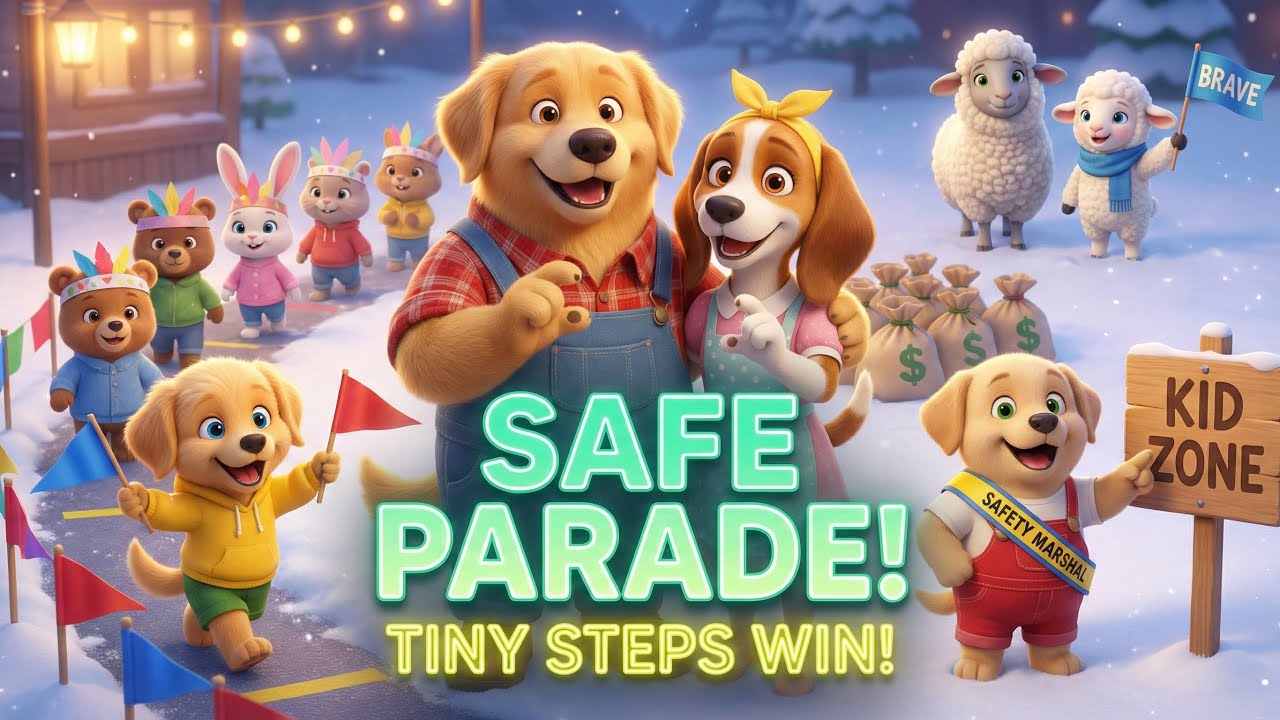 The Ben Family Farm - Sheep Shearing Festival! Wool Blizzard Mystery 🐑❄️ Winter Safety + Kindness