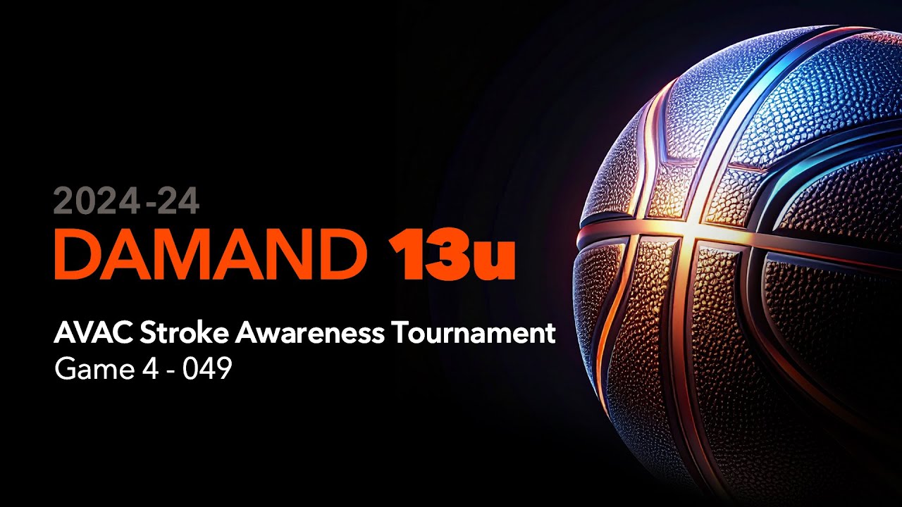 Damand 13u - AVAC - Stroke Awareness Tournament Game 4