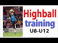 Highball goalkeeper training/Тренировка вратарей. Игра на выходе.