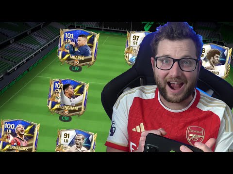 Видео: We Built the Best Full TOTY, Icon, and UTOTY Hybrid Squad on FC Mobile!