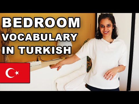 TURKISH VOCABULARY IN THE BEDROOM
