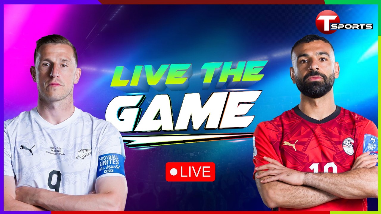 LIVE | New Zealand v Egypt | Live The Game  | FIFA World Cup 2026