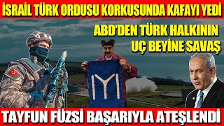 Türk Korkusu İsrai̇li̇ Deli̇rtti̇ Abd’den Türk Halkinin Uç Beyi̇ne Savaş Tayfun Füzsi̇ Ateşlendi̇