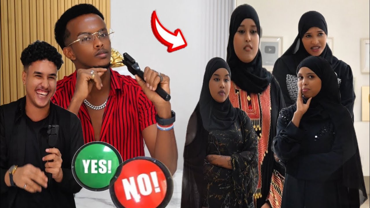 AARSI & ISKU ADKEYS MAXAN KUGU FALA DOO QEYGA YES II TAABTAY 😂 GABDHAHAN DOOQAADA MATAHAY YES OR NO