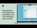 Sauvegarder les données de votre Mac avec Time Machine | Assistance Apple