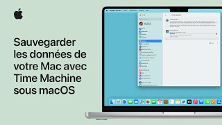 Sauvegarder Les Données De Votre Mac Avec Time Machine  Istance Apple