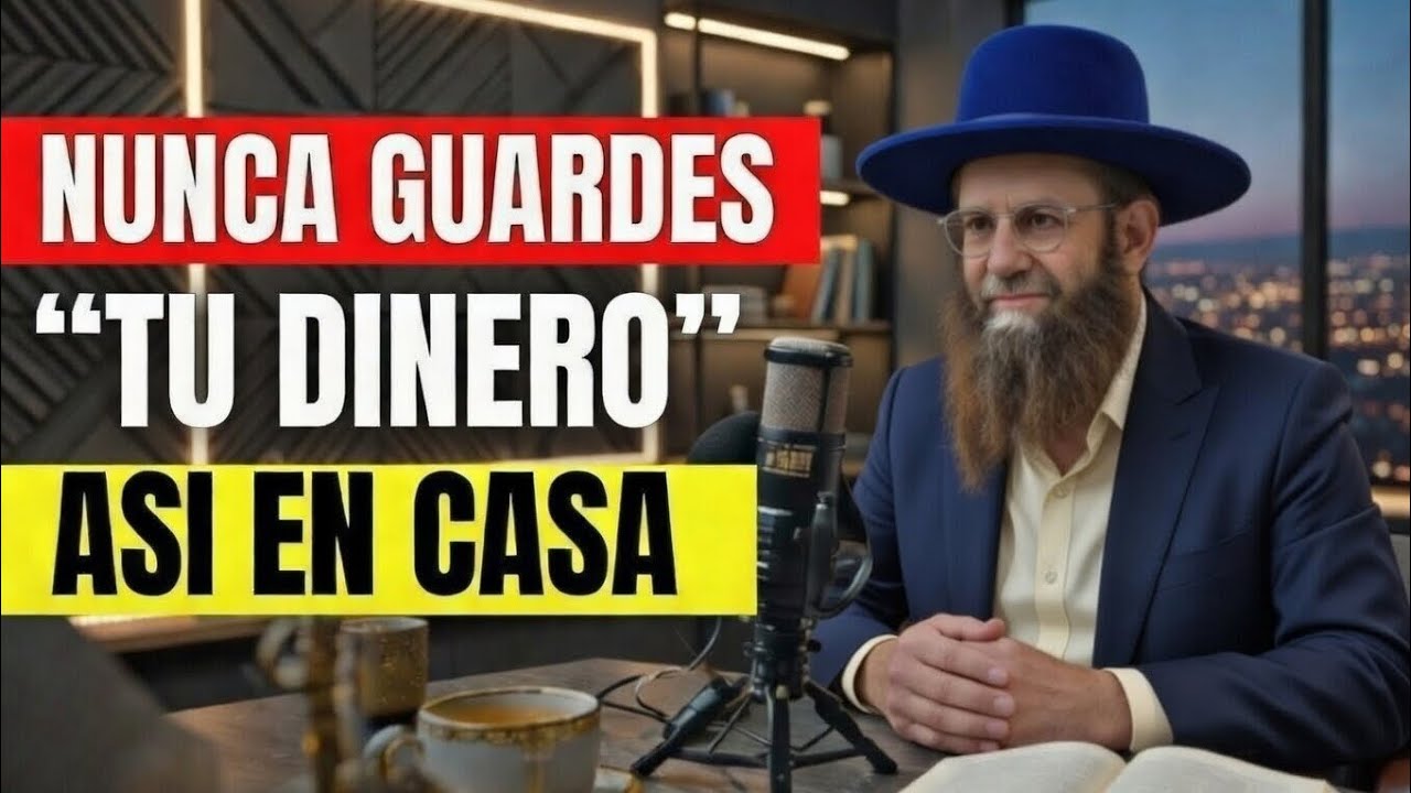 NUNCA Guardes Tu Dinero Así 🚫💰 — El Rabino Revela el Error #1 de los Pobres
