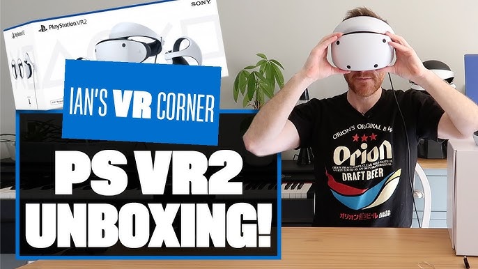 CHEGOU meu PLAYSTATION VR2 !!! (Unboxing) #shorts 