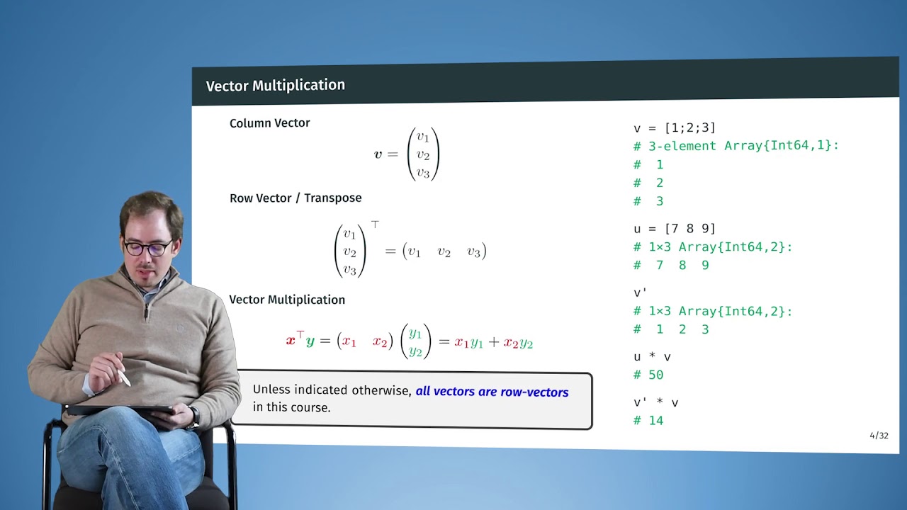 2.1 Optimization Methods - Linear Algebra Recap - YouTube