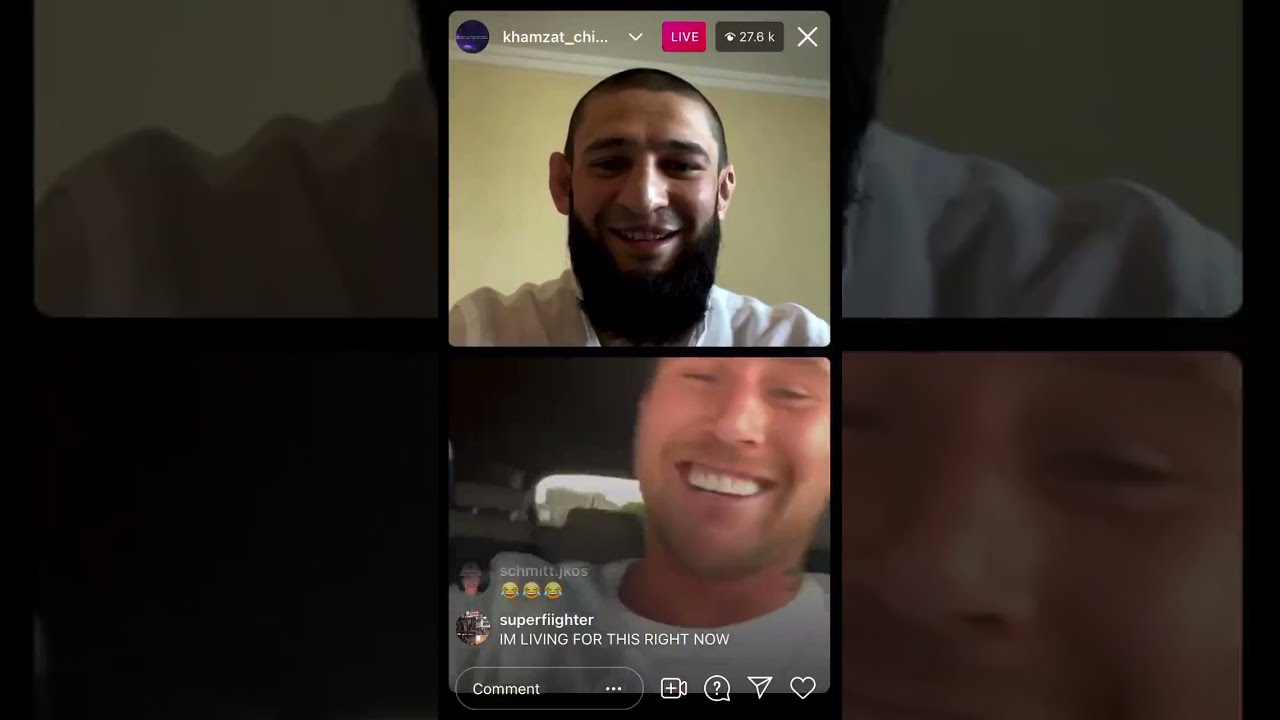 Darren Till and Khamzat Chimaev Hilarious Back and Forth Trash Talk