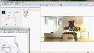 Artlantis Interior Day lighting render (Silent)
