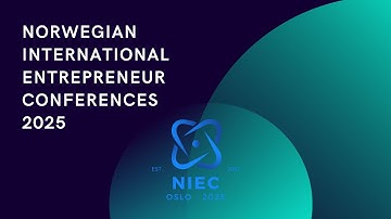 The 13th edition of the Norwegian International Entrepreneur Conference- NIEC 2025 is on its way.