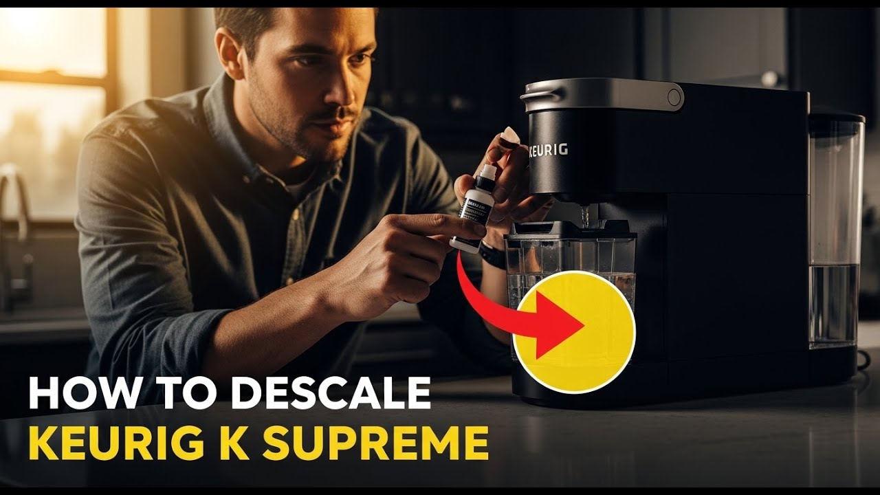How to Descale Keurig K Supreme (Turn Off Descale Light!)