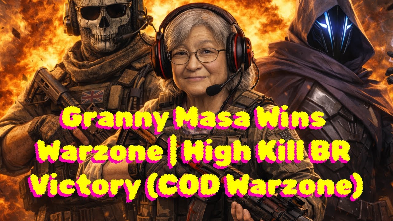 Granny Masa Wins Warzone 👵🔥  High Kill BR Victo