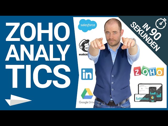 Zoho Analytics in 90 Sekunden - Einfache Dashboards für Shopify, WooCommerce, Salesforce, Stripe