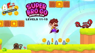 Super Bro Go - Levels 11-15 (Android Gameplay) screenshot 2
