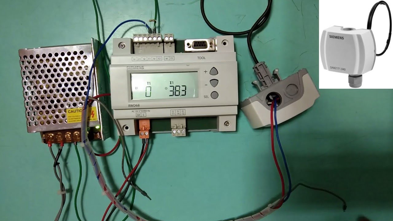 Siemens QAM-2171 Duct Temperature Sensor🌡️  | Live Demo + Technical Data ⚡🛠️