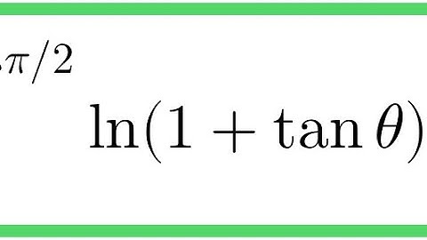 Integral of log(tan(x)) bounds [o,pi/2] réal analysis
