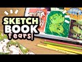 Solving your sketchbook fears  sketchbook motivation  goals