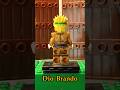 LEGO Jojo Bizarre Adventure Dio Brando | Unofficial Minifigures #shorts #minifigures