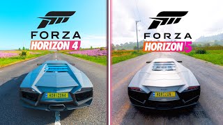 Forza Horizon 4 PC vs Forza Horizon 5 PC - Graphics and Details Comparison