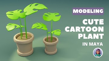 Create Adorable 3D Cartoon Plant: Easy 3D Modeling for Beginners