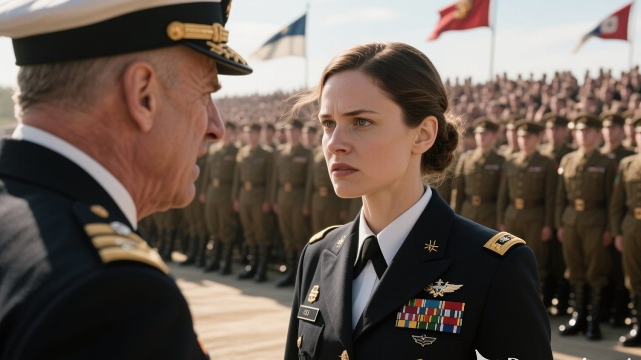 “You Ungrateful Brat!” The Naval Admiral Attacked Her in View of 2,000 Service Members—Clueless