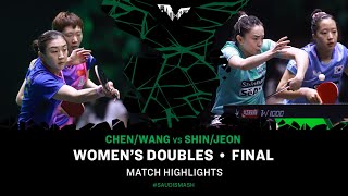 Chen/Wang Vs Shin/Jeon | Wd Final | Saudi Smash 2024