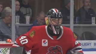 Former Icehog Arvid Soderblom Likely To Get His Full Nhl Shot This Season With The Blackhawks Resimi