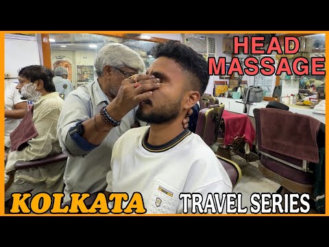 60 yr Old Barber Head massage and crackings | TRAVEL SERIES 2026💈ASMR