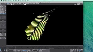 LightWave 3d: Spline Instancing with Offset Animation