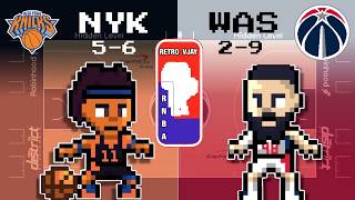 NEW YORK KNICKS (5-6) @ WASHINGTON WIZARDS (2-9) | FULL GAME MATCHUP | RNBA S1-R12
