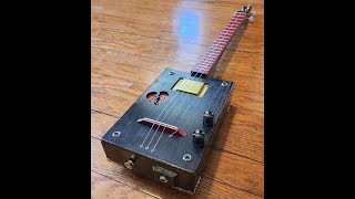 Seraphine - 3 String Cigar Box Guitar