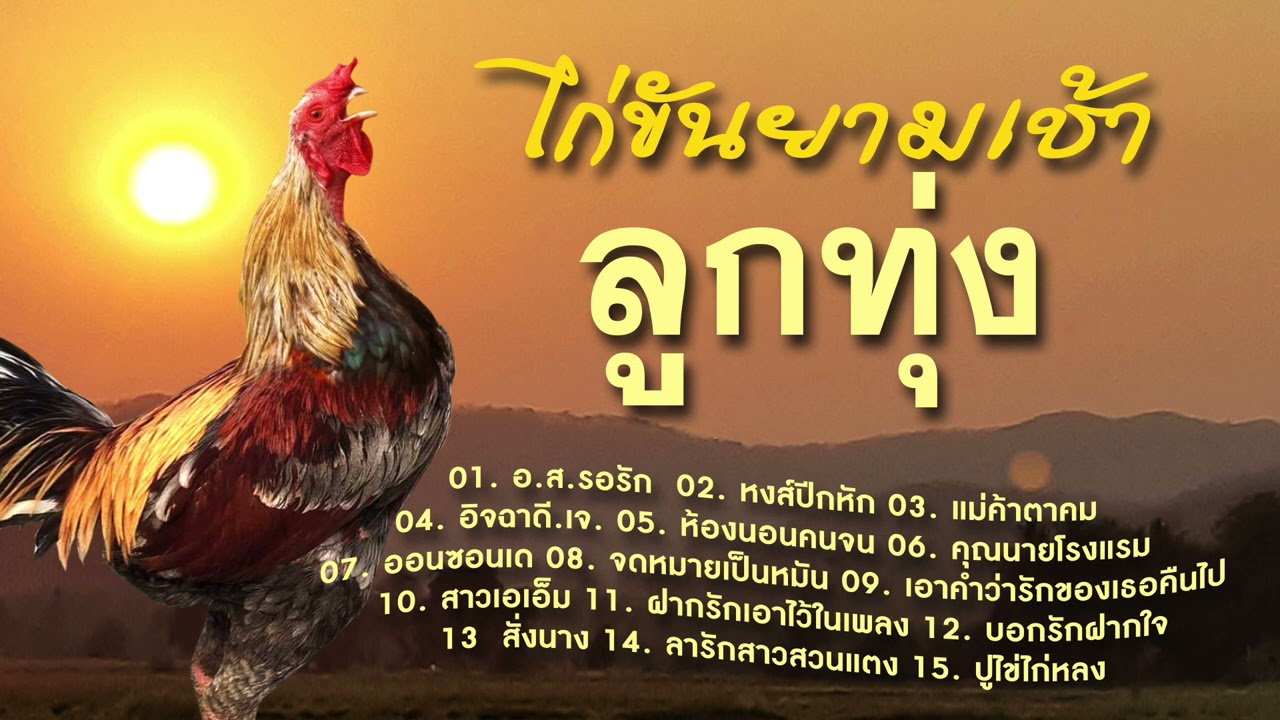 ไก่ขันยามเช้า ลูกทุ่ง อ.ส.รอรัก/แม่ค้าตาคม/คุณนายโรงแรม/ลารักสาวสวนแตง