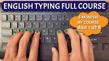 English Typing Full Course in Single Video | Touch Typing Course | Free Typing Lesson | Tech Avi