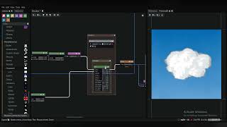 Stylized Clouds Generator #materialmaker