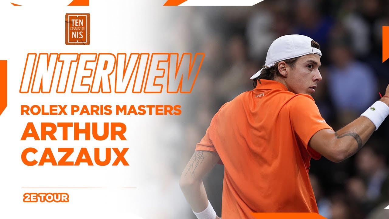Arthur Cazaux monumental face à Shelton | Rolex Paris Masters 2024