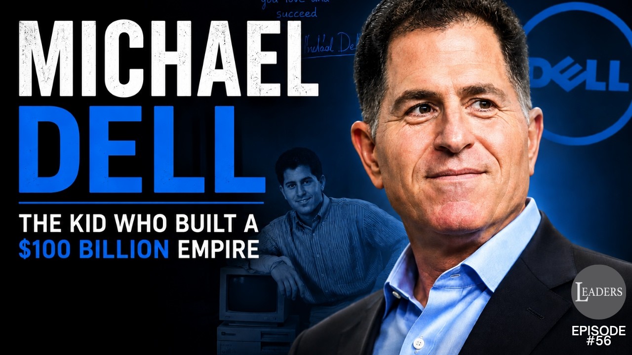 Episode 56: How Michael Dell Built a $100 Billion Empire From a College Dorm Episode 56: How Michael Dell Built a $100 Billion Empire From a College Dorm