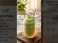 Green Tea Fruit Medley Smoothie — Antioxidant Boost for Energy & Immunity #Shorts