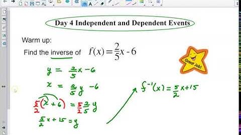 alg 2 unit 13 independent and dependent events