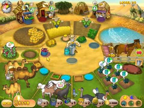 Farm Mania: Hot Vacation - Level 33 ~ 35 (Arcade Mode)