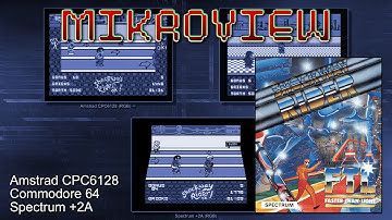 Mikroview #51: Shockway Rider on Amstrad, Commodore 64 and Spectrum