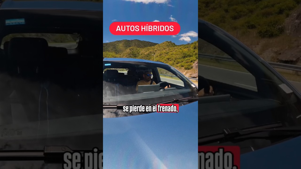 Autos híbridos: la función HOLD o SAVE #autos #shorts