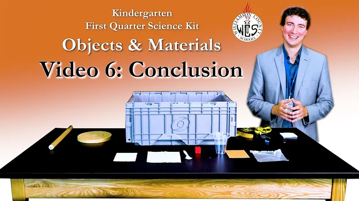 Kindergarten Kit- Objects & Materials: Conclusion
