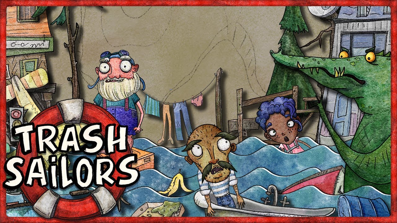 Uber Trash Raft — Let's Play Trash Sailors