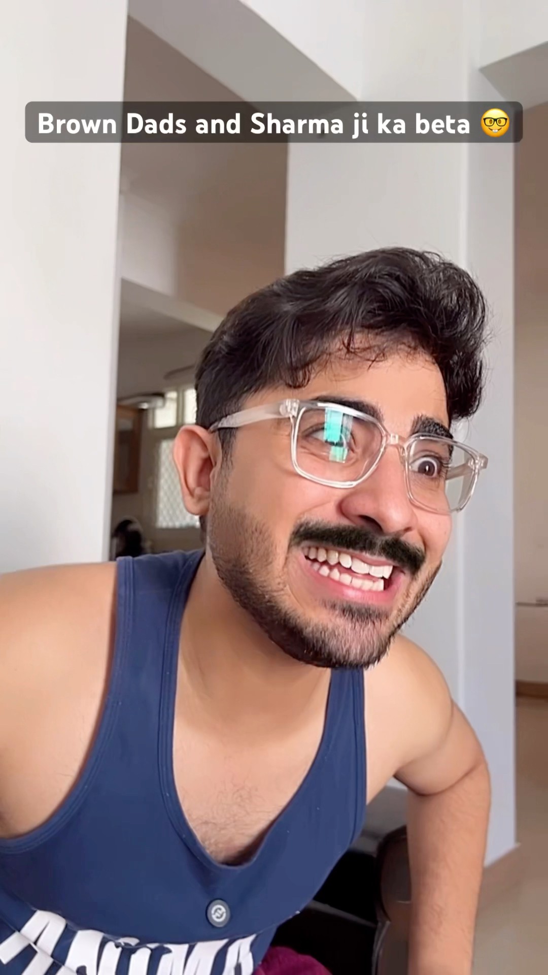 Sharma ji ka Beta☹️ #comedy #chetanmonga #shorts