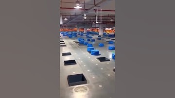 Logistic Industry in China  integration of automated guided vehicle delivery robots is in line