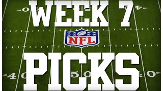 2022 WEEK 7 NFL PICKS!!