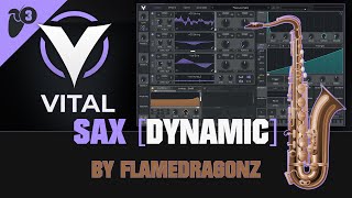 Vital Preset: Future Sax [Lead] | By Flamedragonz