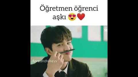 Öğretmen Öğrenci Aşkı Kore Klip